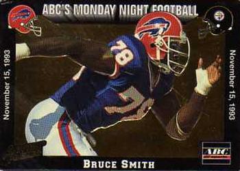 1993 Action Packed Monday Night Football #44 Bruce Smith Front