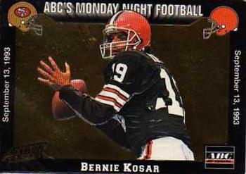 1993 Action Packed Monday Night Football #7 Bernie Kosar Front