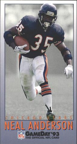 1993 GameDay #57 Neal Anderson Front