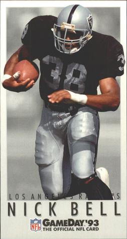 1993 GameDay #104a Nick Bell Front