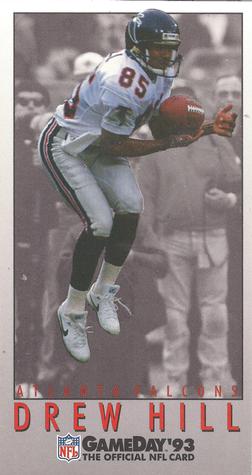 1993 GameDay #120 Drew Hill Front
