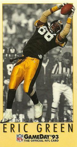 1993 GameDay #126 Eric Green Front