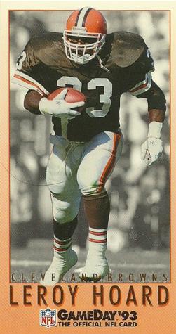 1993 GameDay #139 Leroy Hoard Front