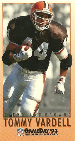 1993 GameDay #175 Tommy Vardell Front