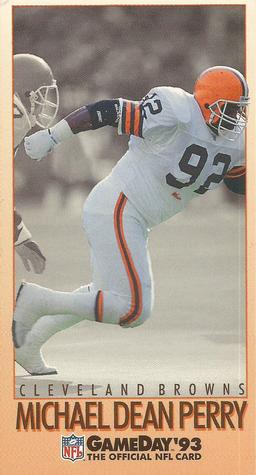 1993 GameDay #205 Michael Dean Perry Front