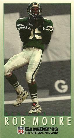 1993 GameDay #416 Rob Moore Front