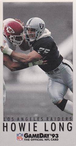 1993 GameDay #418 Howie Long Front