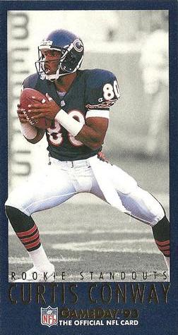 1993 GameDay - Rookie Standouts #11 Curtis Conway Front