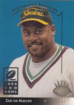1993 SP #221 Carlton Haselrig Front