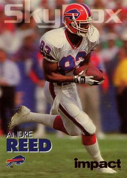1993 SkyBox Impact - Color Foils #22 Andre Reed Front
