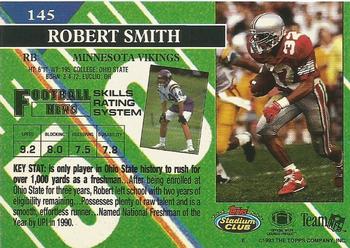 1993 Stadium Club - Super Bowl XXVIII Super Teams Exchange #145 Robert Smith Back