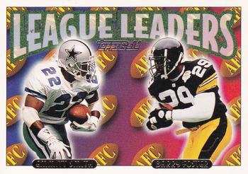 1993 Topps - Gold #219 Emmitt Smith / Barry Foster Front