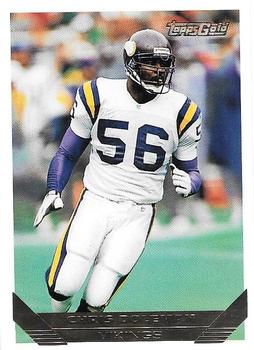 1993 Topps - Gold #245 Chris Doleman Front
