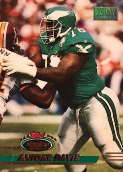 1993 Stadium Club - First Day Production/Issue #306 Antone Davis Front