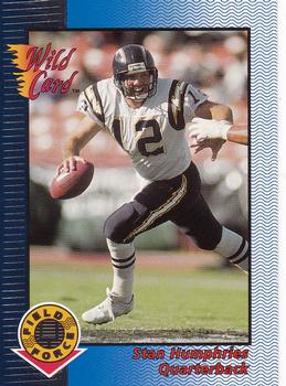 1993 Wild Card - Field Force Silver #WFF-40 Stan Humphries Front