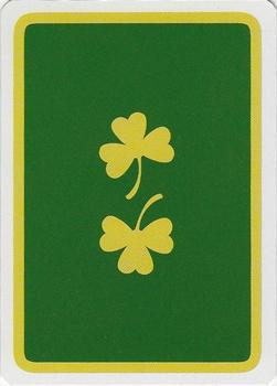 2009 Hero Decks Notre Dame Fighting Irish Football Heroes Playing Cards #K♣ Jim Crowley Back