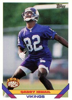 1993 Topps #448 Qadry Ismail Front