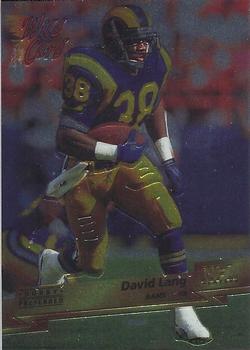 1993 Wild Card Superchrome #155 David Lang Front