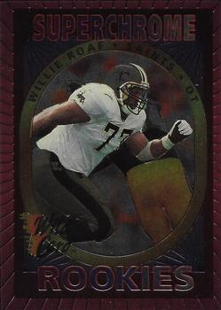1993 Wild Card - Superchrome Rookies #44 Willie Roaf Front