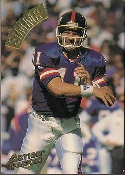 1994 Action Packed - Braille #78 Phil Simms Front