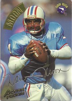 1994 Action Packed - Gold Signatures #40 Warren Moon Front
