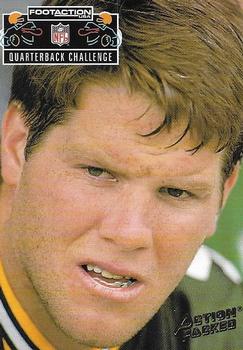 1994 Action Packed - Quarterback Challenge #FA6 Brett Favre Front