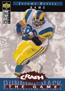 1994 Collector's Choice - You Crash the Game Bronze Exchange #C18 Jerome Bettis Front