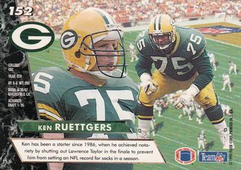 1993 Ultra #152 Ken Ruettgers Back
