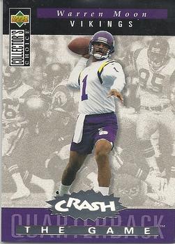 1994 Collector's Choice - You Crash the Game Silver Exchange #C10 Warren Moon Front