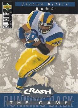 1994 Collector's Choice - You Crash the Game Silver Exchange #C18 Jerome Bettis Front