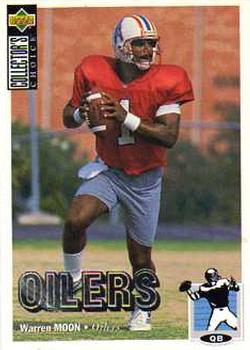1994 Collector's Choice - Silver #301 Warren Moon Front