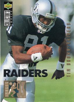 1994 Collector's Choice - Silver #42 Tim Brown Front