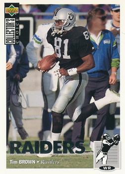 1994 Collector's Choice - Silver #345 Tim Brown Front