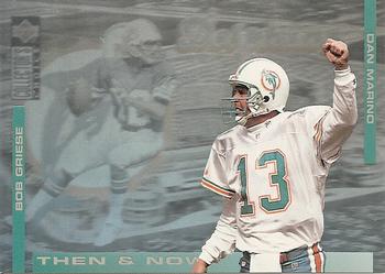 1994 Collector's Choice - Then and Now #5 Dan Marino / Bob Griese Front