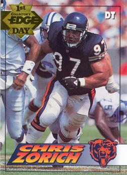 1994 Collector's Edge - 1st Day Gold #16 Chris Zorich Front