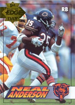 1994 Collector's Edge - 1st Day Gold #19 Neal Anderson Front