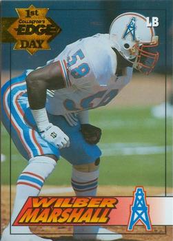 1994 Collector's Edge - 1st Day Gold #81 Wilber Marshall Front