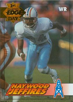 1994 Collector's Edge - 1st Day Gold #82 Haywood Jeffires Front