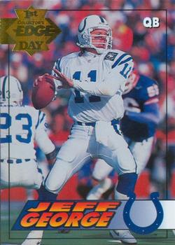 1994 Collector's Edge - 1st Day Gold #91 Jeff George Front