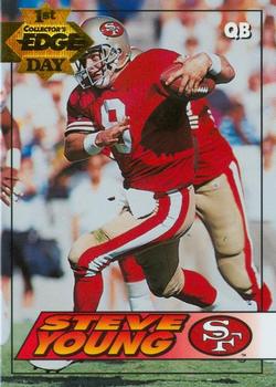 1994 Collector's Edge - 1st Day Gold #180 Steve Young Front