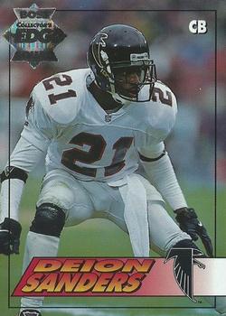 1994 Collector's Edge - Boss Squad Silver #5 Deion Sanders Front