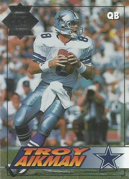 1994 Collector's Edge - Boss Squad Silver #41 Troy Aikman Front
