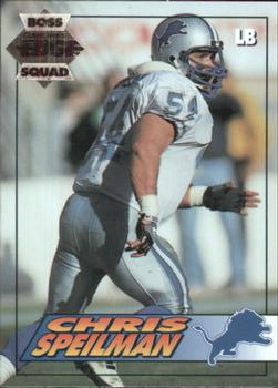 1994 Collector's Edge - Boss Squad Silver #58 Chris Spielman Front