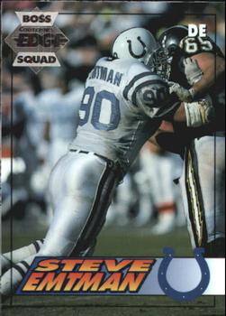 1994 Collector's Edge - Boss Squad Silver #87 Steve Emtman Front