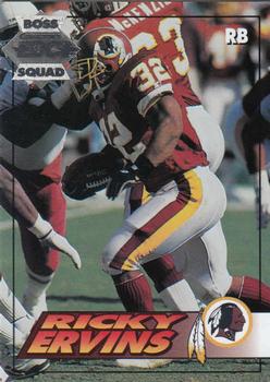 1994 Collector's Edge - Boss Squad Silver #195 Ricky Ervins Front
