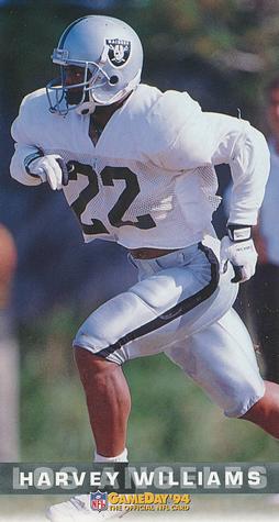 1994 GameDay #211 Harvey Williams Front