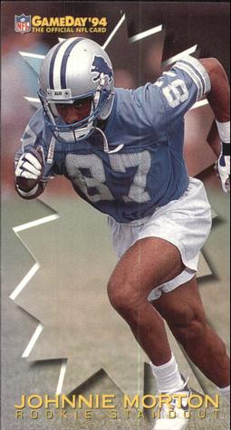 1994 GameDay - Rookie Standouts #10 Johnnie Morton Front