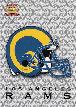1994 Pacific Prisms - Team Helmets #17 Los Angeles Rams Front