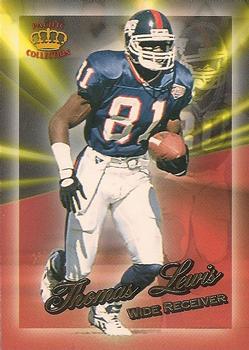 1994 Pacific Triple Folder - Rookies and Stars #29 Thomas Lewis Front