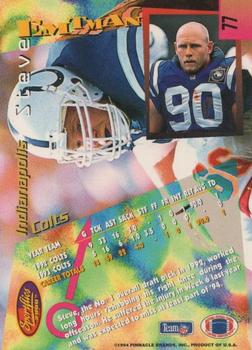 1994 Sportflics - Artist's Proofs #77 Steve Emtman Back